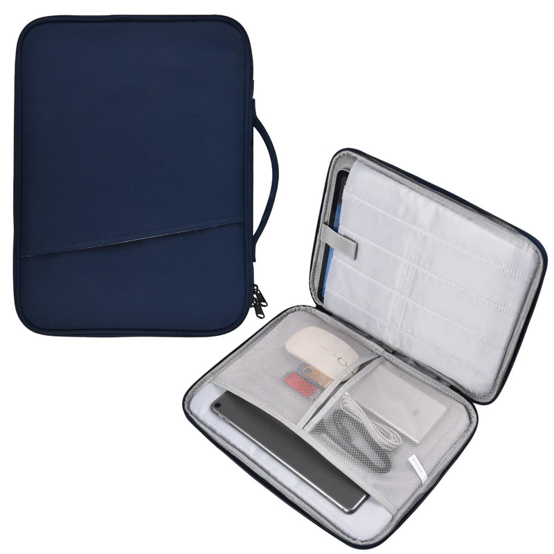 9-11 Inch Tablet Sleeve Bag for Samsung Galaxy Tab S8 Ultra 11"/A8/S7/A7/S6 Lite 10.4"/S5e/S4/S3/S2/S,iPad Pouches Case for iPad Air 5 4 gen 10.9"/Air 2 9.7"/Pro 11 Inch/iPad 9 8 7 10.2"-Blue 9-11 Inch Blue