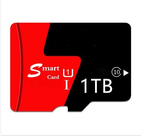 1TB Memory Card 1024GB Class 10 High Speed Card with Adapter for Phones and Camera Digital Devices,R/B