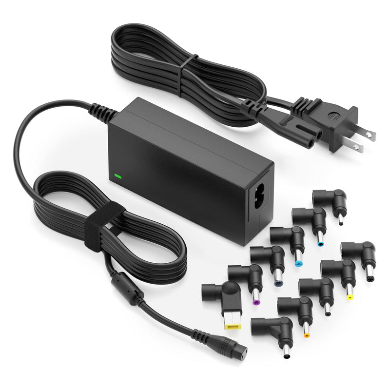 ZOZO Universal Laptop Charger 45W Power Adapter for Dell hp Acer Asus Samsung Sony Toshiba FUJITSU Delta NEC Liteon and More chromebooks ultrabook Laptop Notebook Computers …