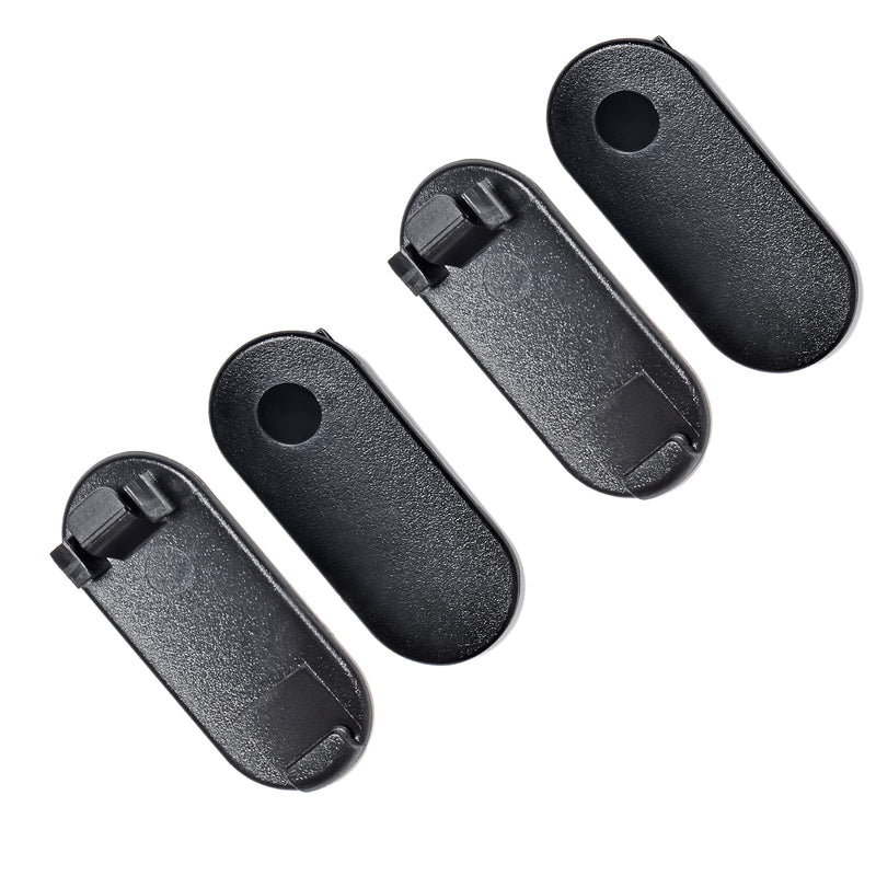 Talkabout PMLN7438AR Belt Back Clip for Motorola Walkie Talkie T100 T200 T210 T260 T265 T270 T80 T800 HT Two Way Radio (Pack of4)