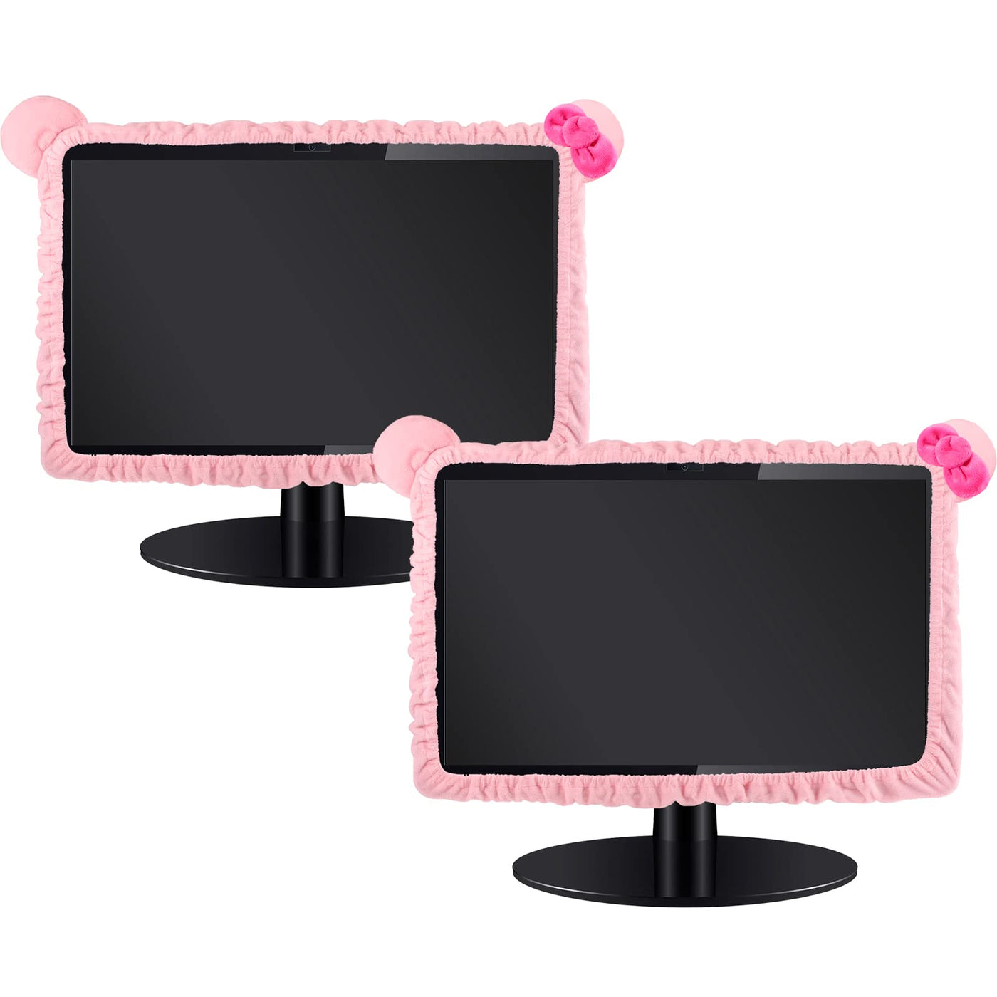Monitor Pc Cute Cat Ear Monitor Cover (23-34