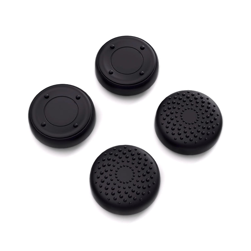 PlayVital Thumb Grip Caps for Steam Deck, Silicone Thumbsticks Grips Joystick Caps for Steam Deck - Raised Dots & Studded Design